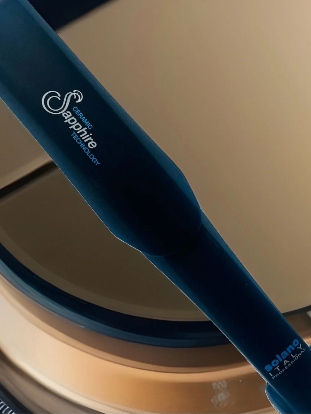 Solano Sapphire 310 Professional Flat Iron Hair Straightener Made in Italy